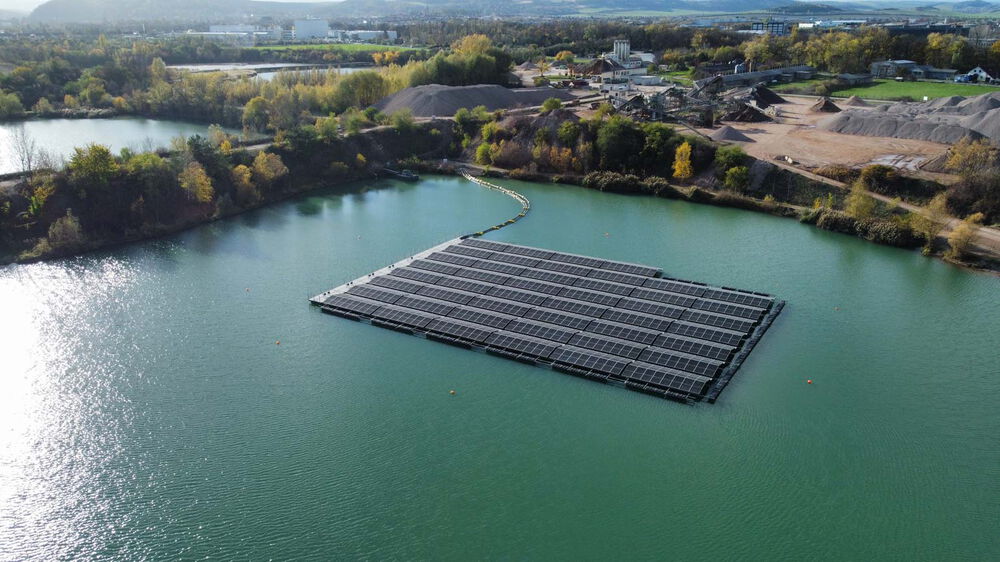 Schwimmende PV-Anlage, Arnstadt