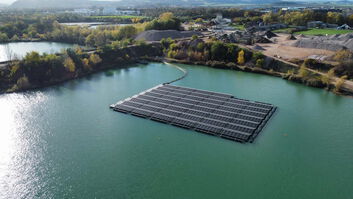 Schwimmende PV-Anlage, Arnstadt